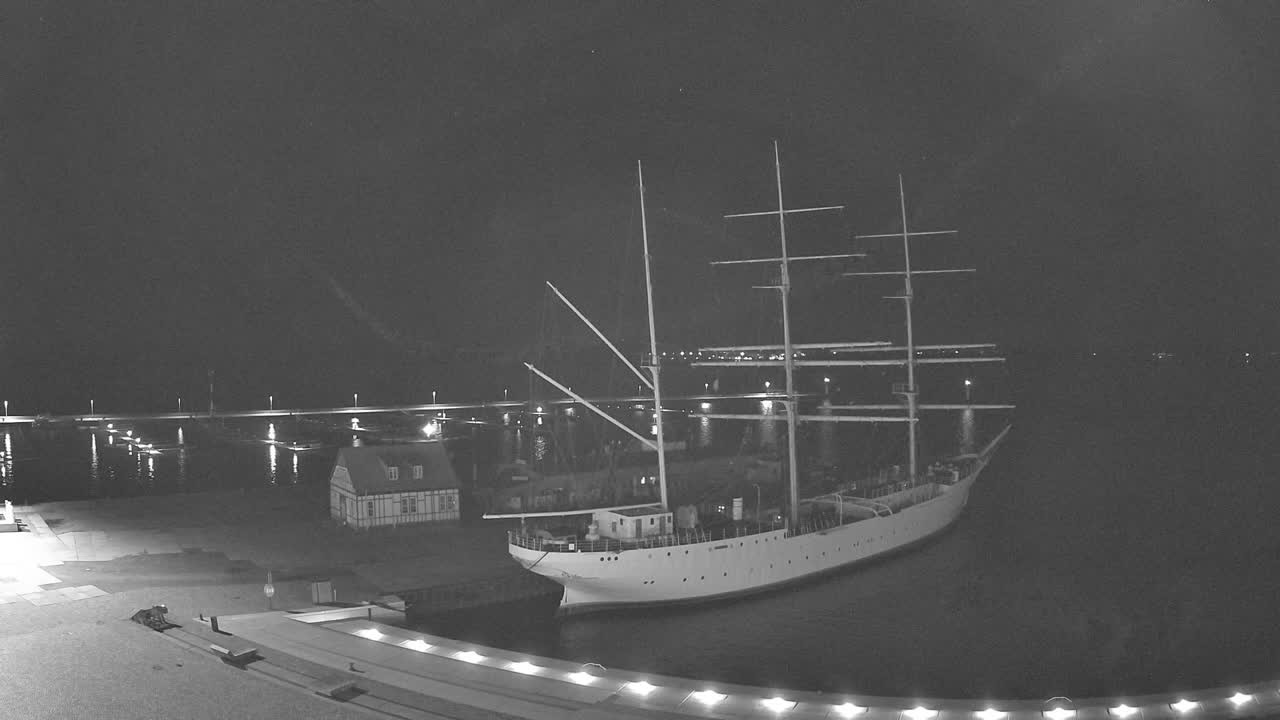 Archiv Foto Webcam Stralsund am Yachthafen