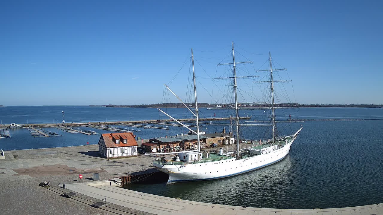Archiv Foto Webcam Stralsund am Yachthafen