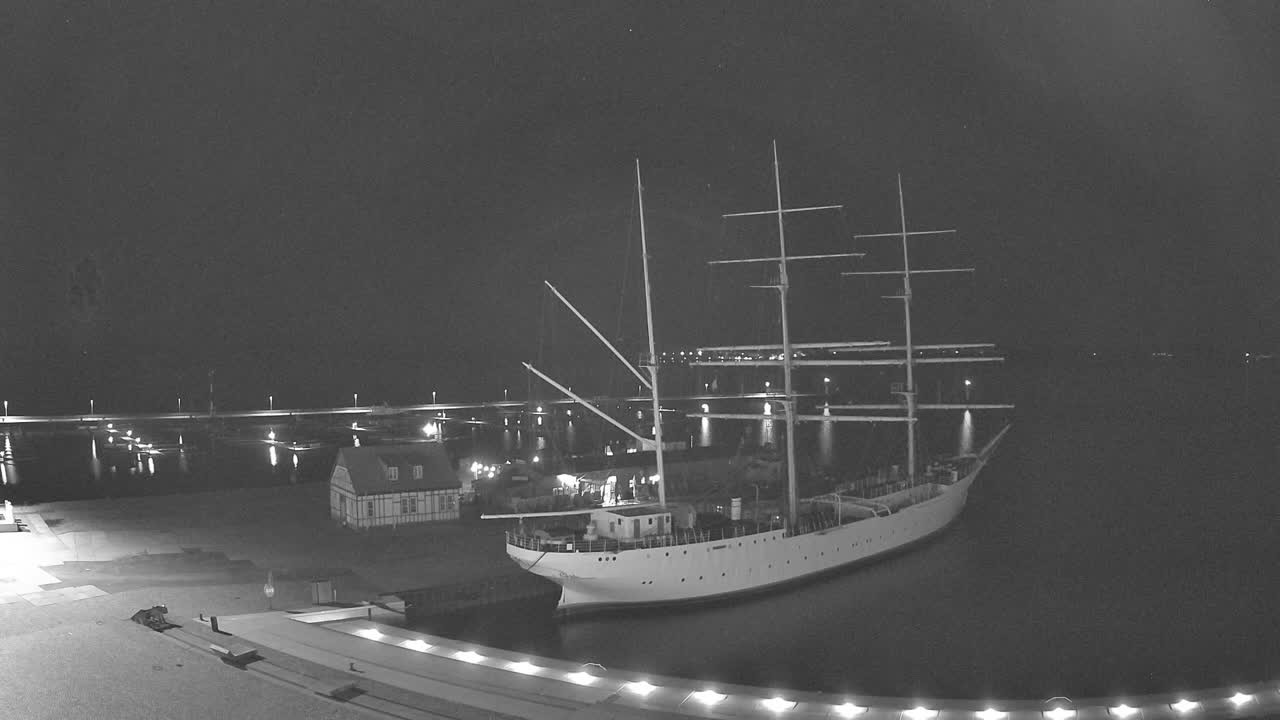 Archiv Foto Webcam Stralsund am Yachthafen