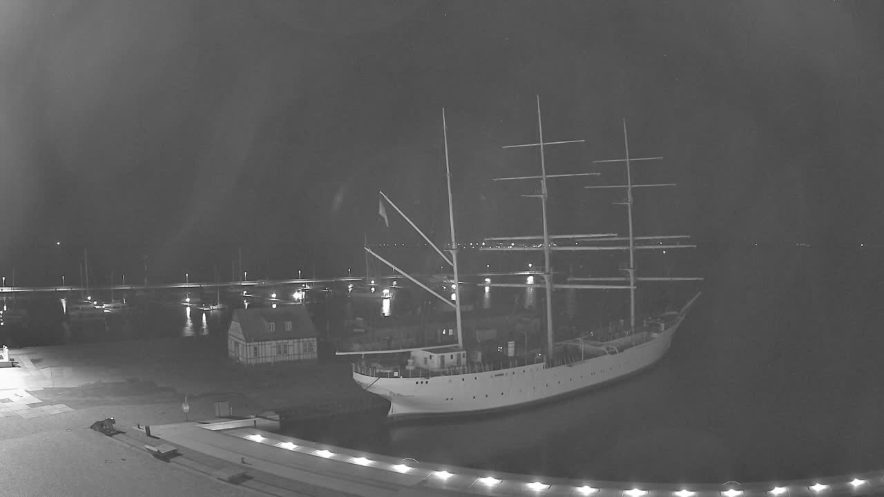 Archiv Foto Webcam Stralsund am Yachthafen