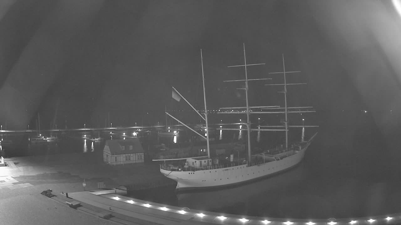 Archiv Foto Webcam Stralsund am Yachthafen