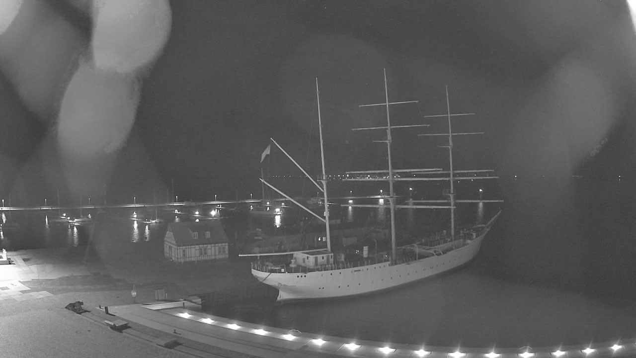 Archiv Foto Webcam Stralsund am Yachthafen