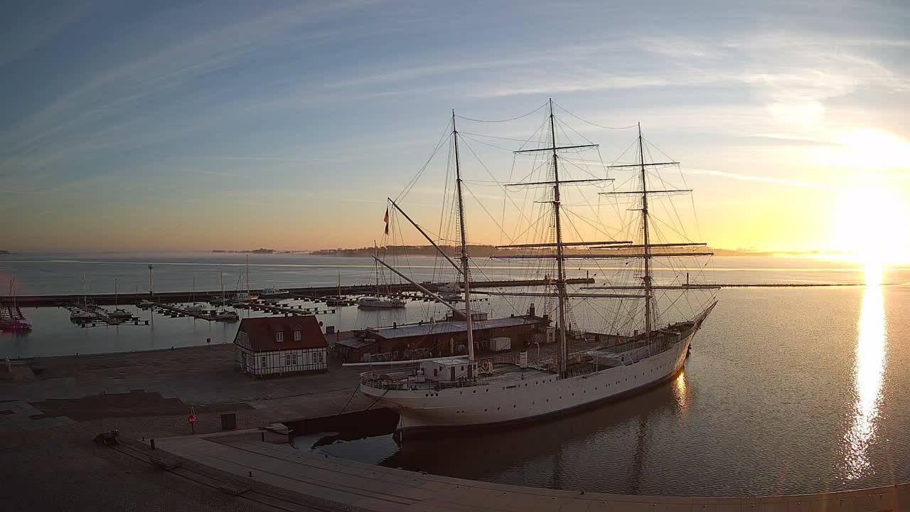 Archiv Foto Webcam Stralsund am Yachthafen