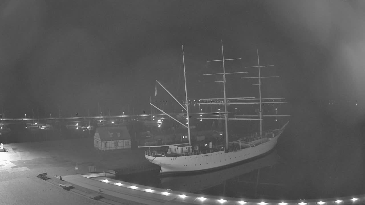 Archiv Foto Webcam Stralsund am Yachthafen
