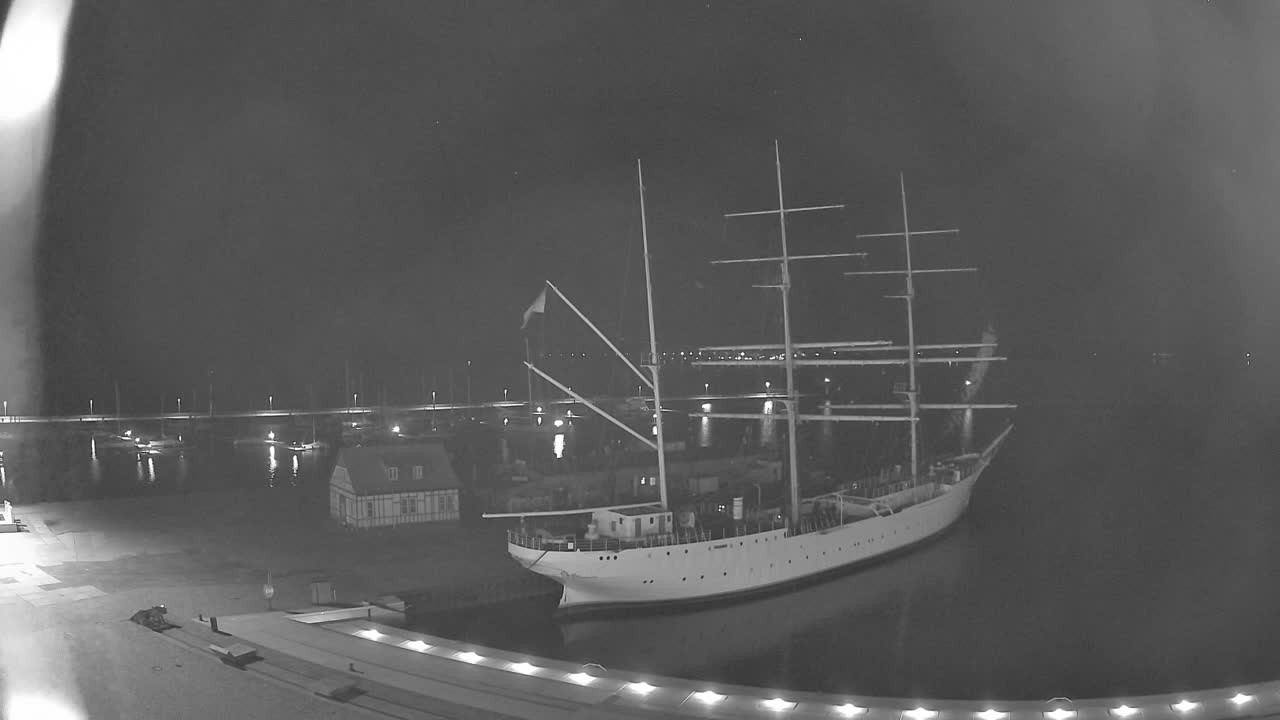 Archiv Foto Webcam Stralsund am Yachthafen