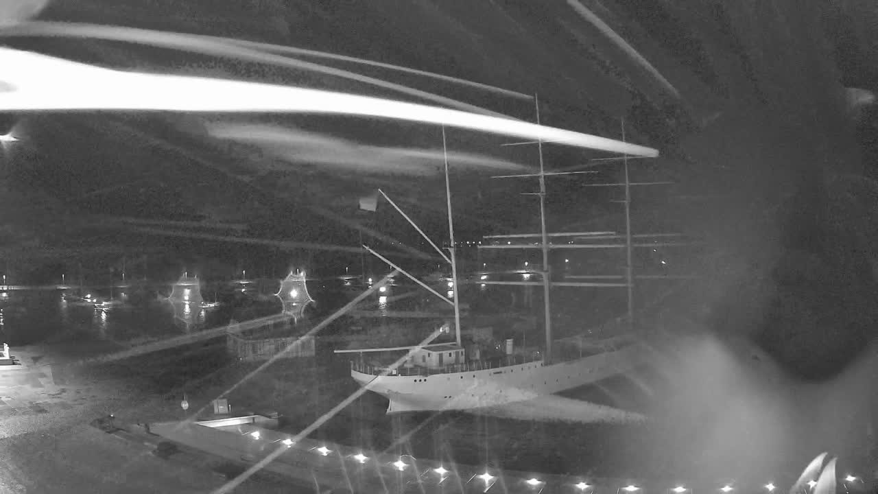 Archiv Foto Webcam Stralsund am Yachthafen