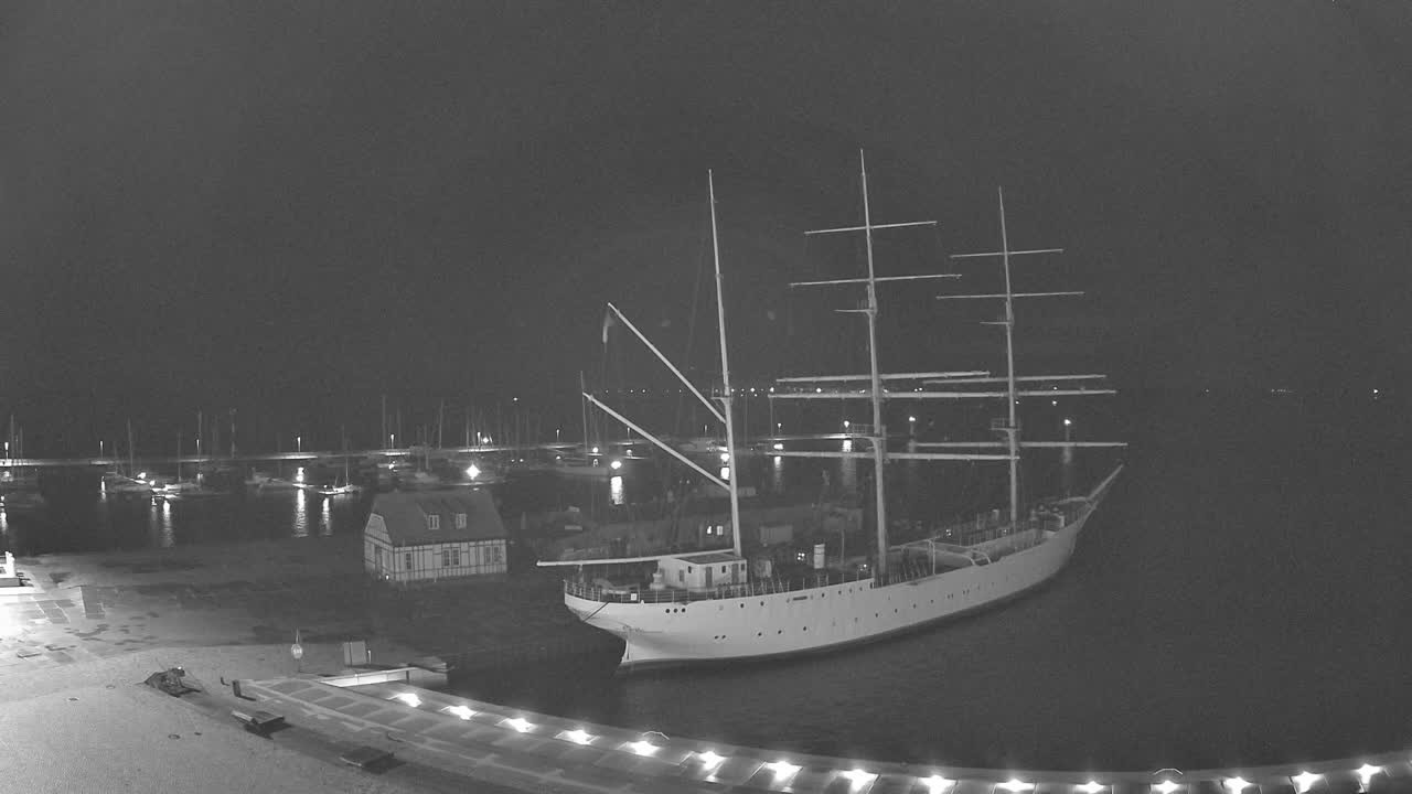 Archiv Foto Webcam Stralsund am Yachthafen