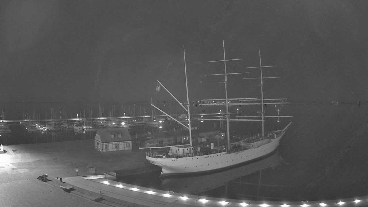 Archiv Foto Webcam Stralsund am Yachthafen