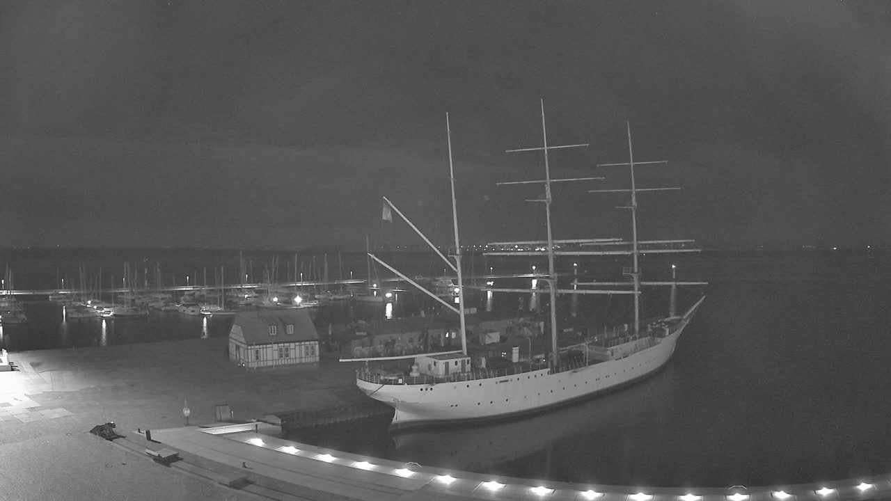 Archiv Foto Webcam Stralsund am Yachthafen