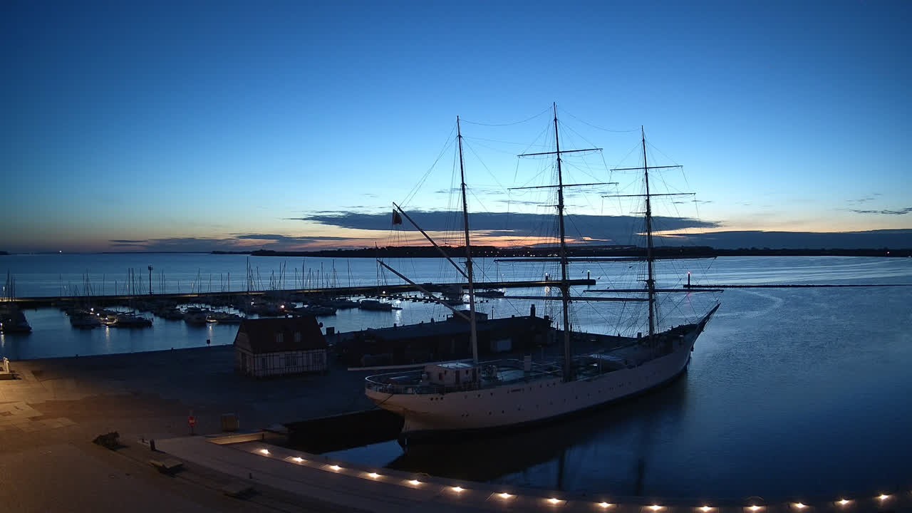 Archiv Foto Webcam Stralsund am Yachthafen