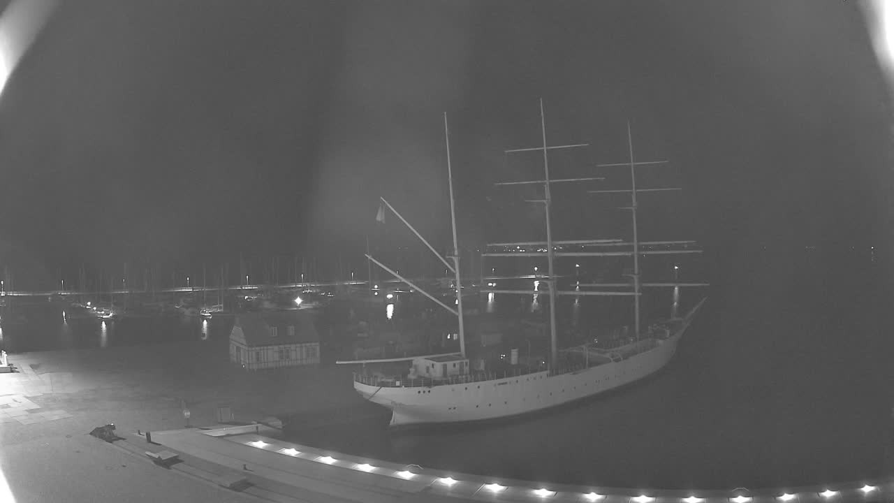Archiv Foto Webcam Stralsund am Yachthafen