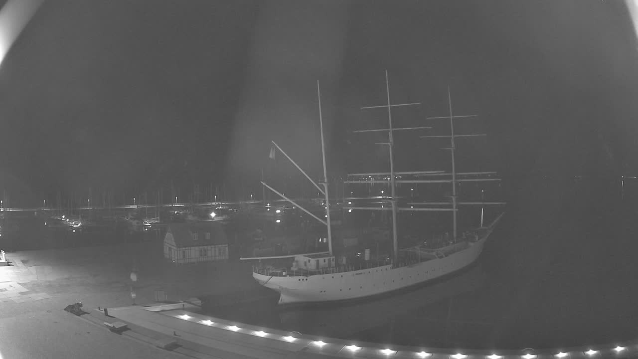 Archiv Foto Webcam Stralsund am Yachthafen