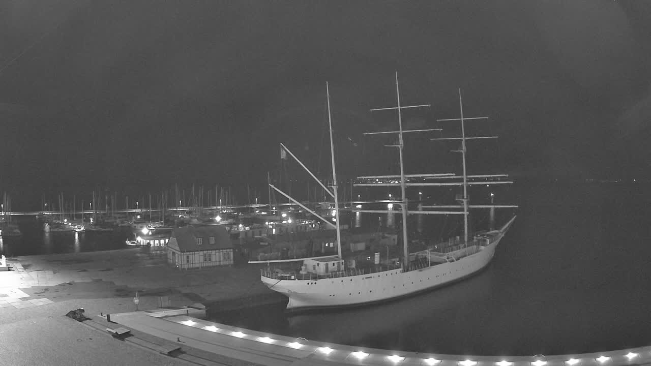 Archiv Foto Webcam Stralsund am Yachthafen