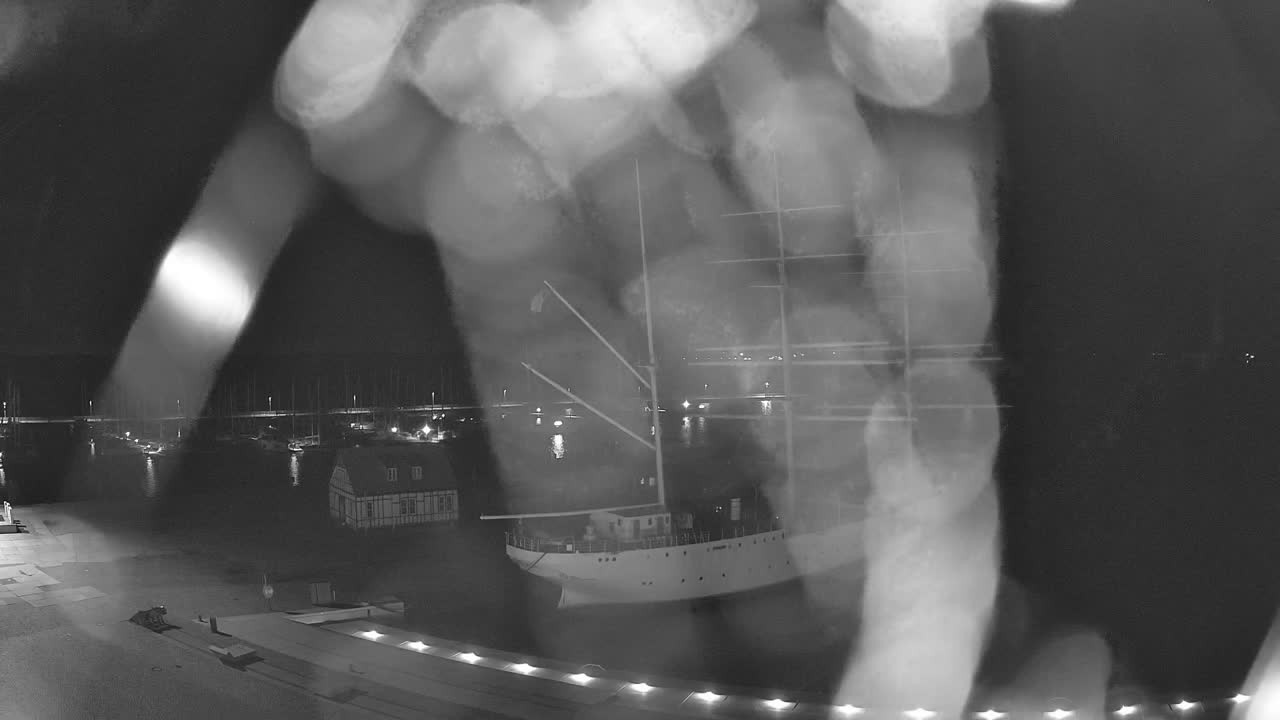 Archiv Foto Webcam Stralsund am Yachthafen