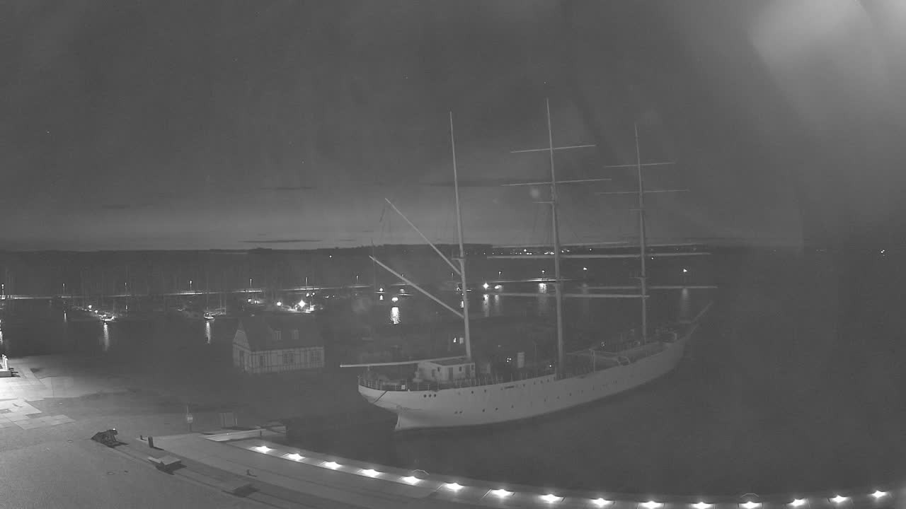 Archiv Foto Webcam Stralsund am Yachthafen