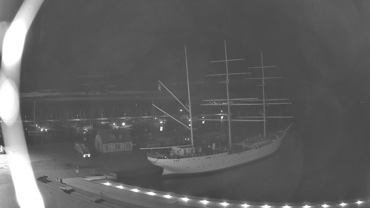 Archiv Foto Webcam Stralsund am Yachthafen