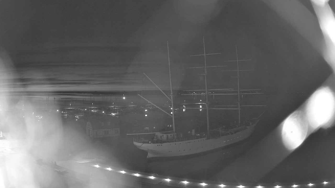 Archiv Foto Webcam Stralsund am Yachthafen