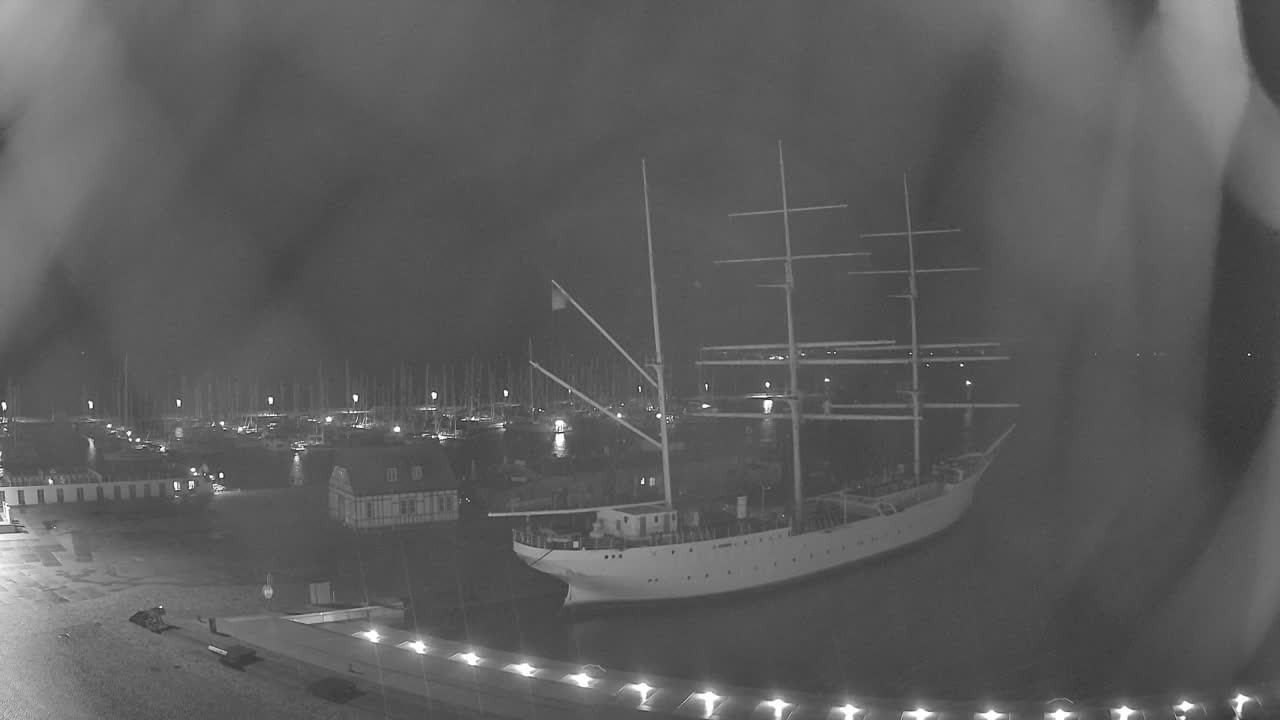 Archiv Foto Webcam Stralsund am Yachthafen