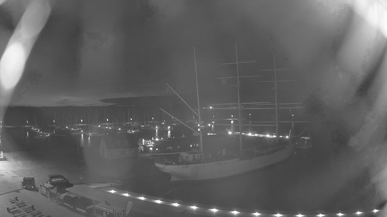 Archiv Foto Webcam Stralsund am Yachthafen