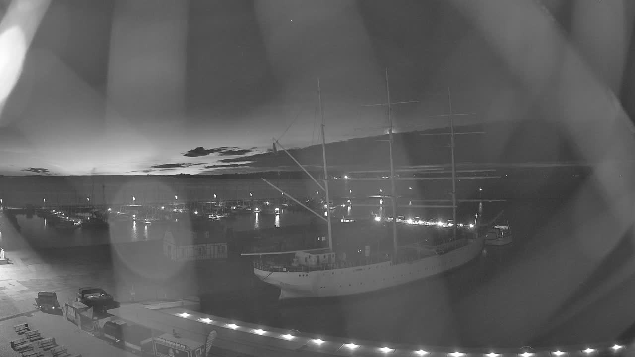 Archiv Foto Webcam Stralsund am Yachthafen