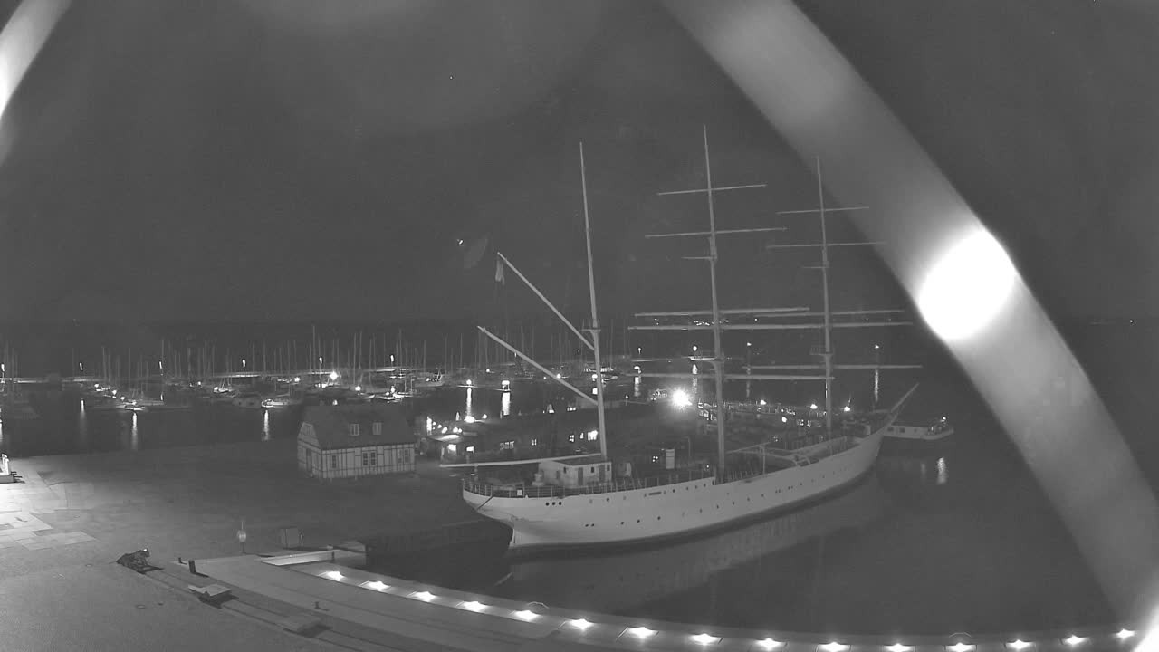 Archiv Foto Webcam Stralsund am Yachthafen