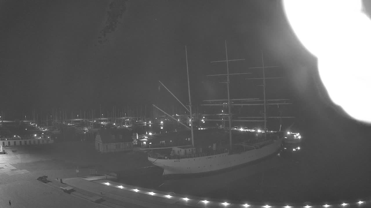 Archiv Foto Webcam Stralsund am Yachthafen