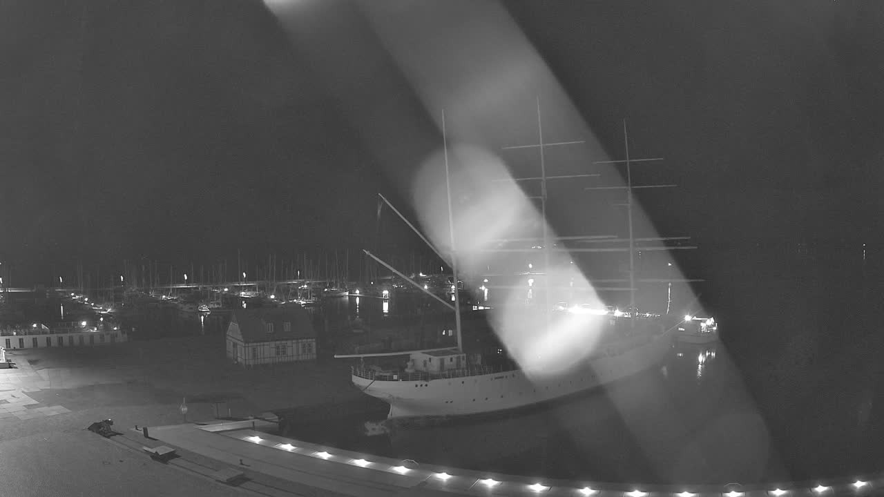 Archiv Foto Webcam Stralsund am Yachthafen