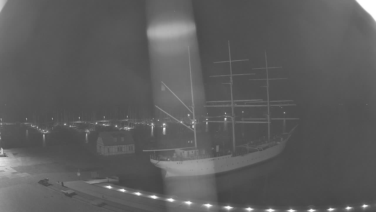 Archiv Foto Webcam Stralsund am Yachthafen