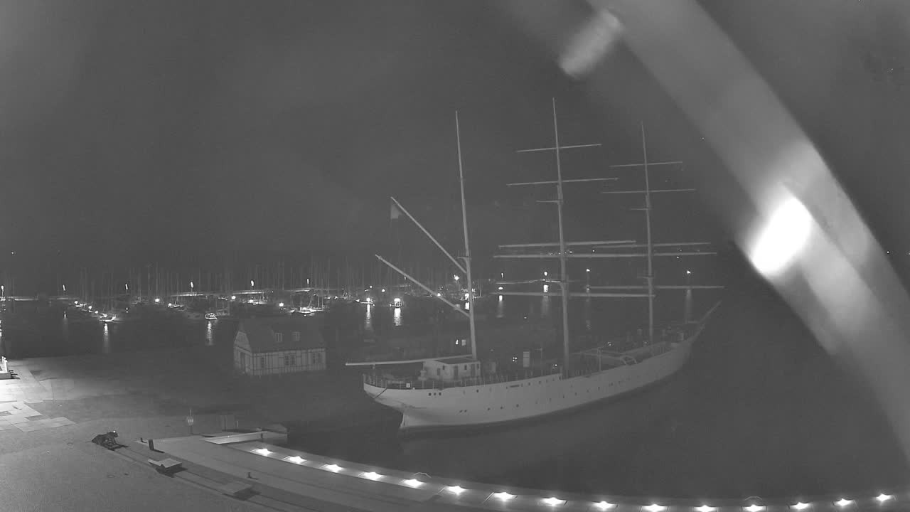 Archiv Foto Webcam Stralsund am Yachthafen