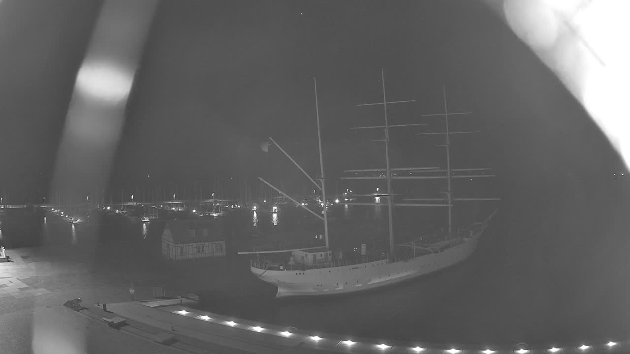 Archiv Foto Webcam Stralsund am Yachthafen