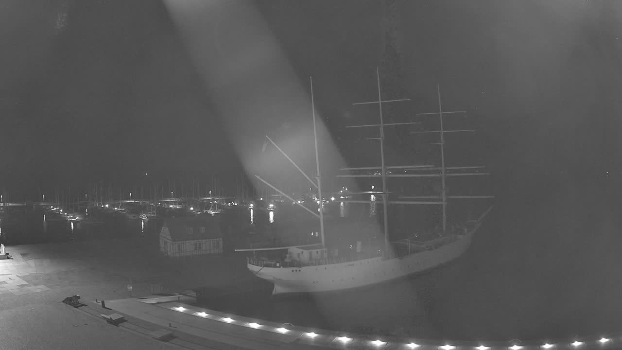 Archiv Foto Webcam Stralsund am Yachthafen