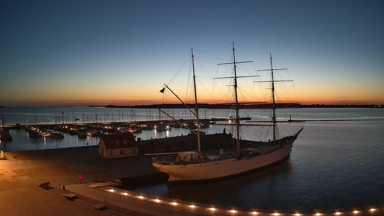 Archiv Foto Webcam Stralsund am Yachthafen