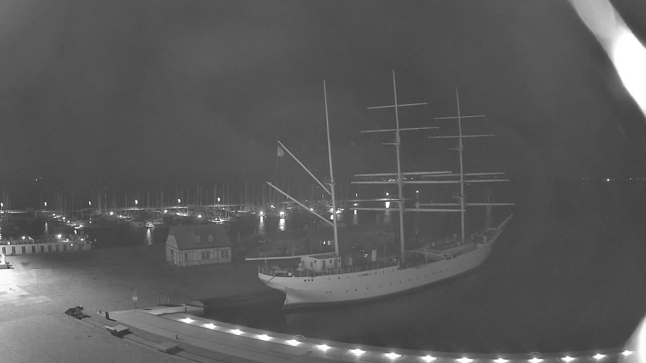 Archiv Foto Webcam Stralsund am Yachthafen