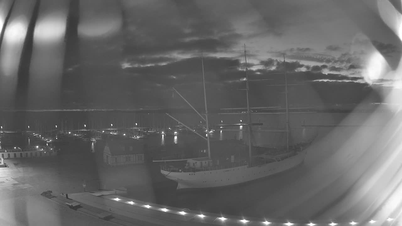Archiv Foto Webcam Stralsund am Yachthafen