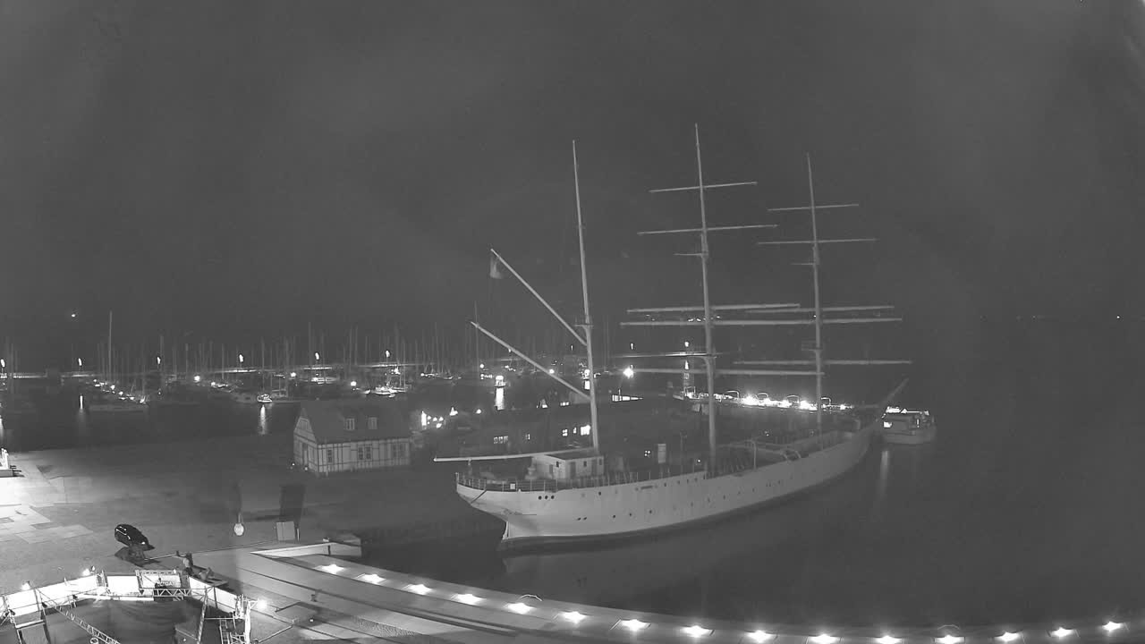 Archiv Foto Webcam Stralsund am Yachthafen