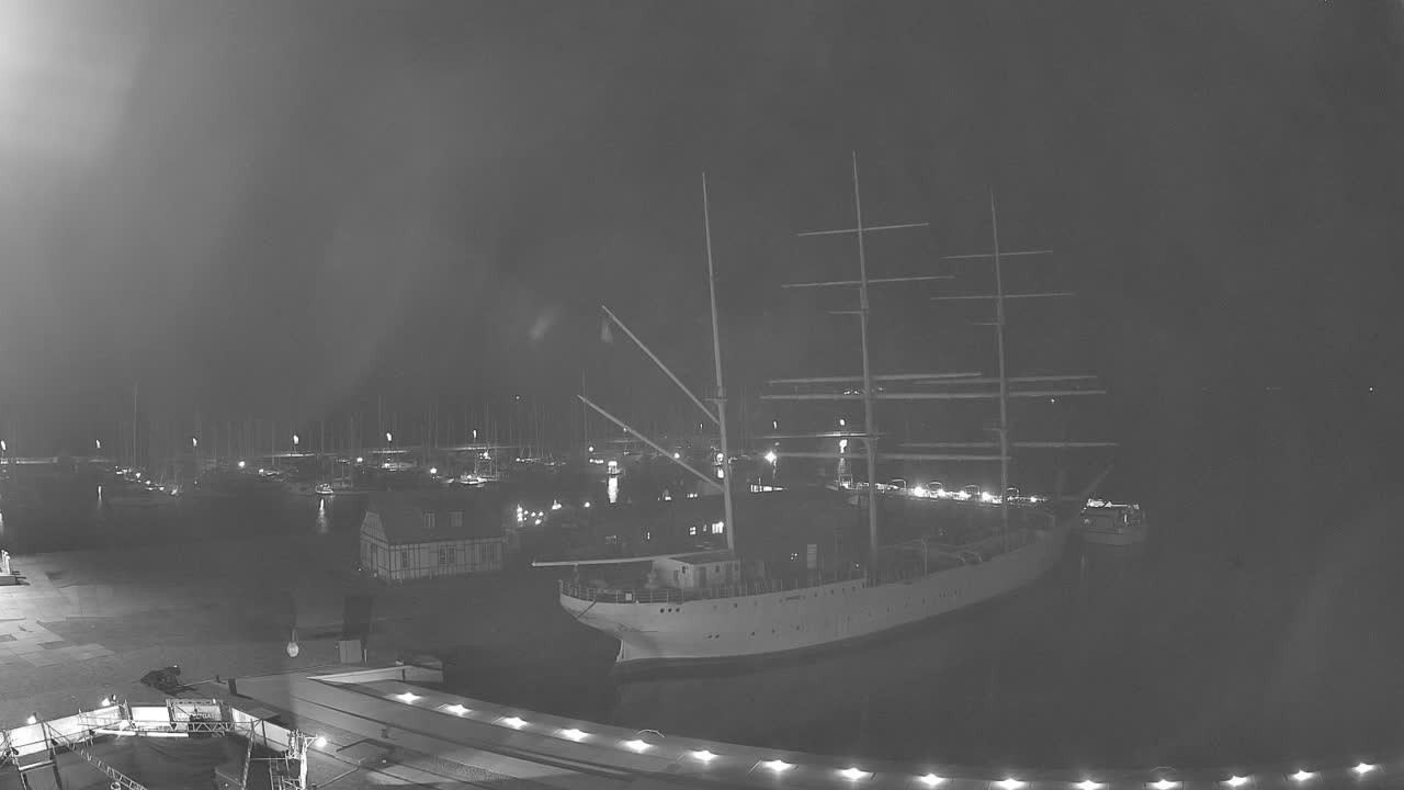 Archiv Foto Webcam Stralsund am Yachthafen