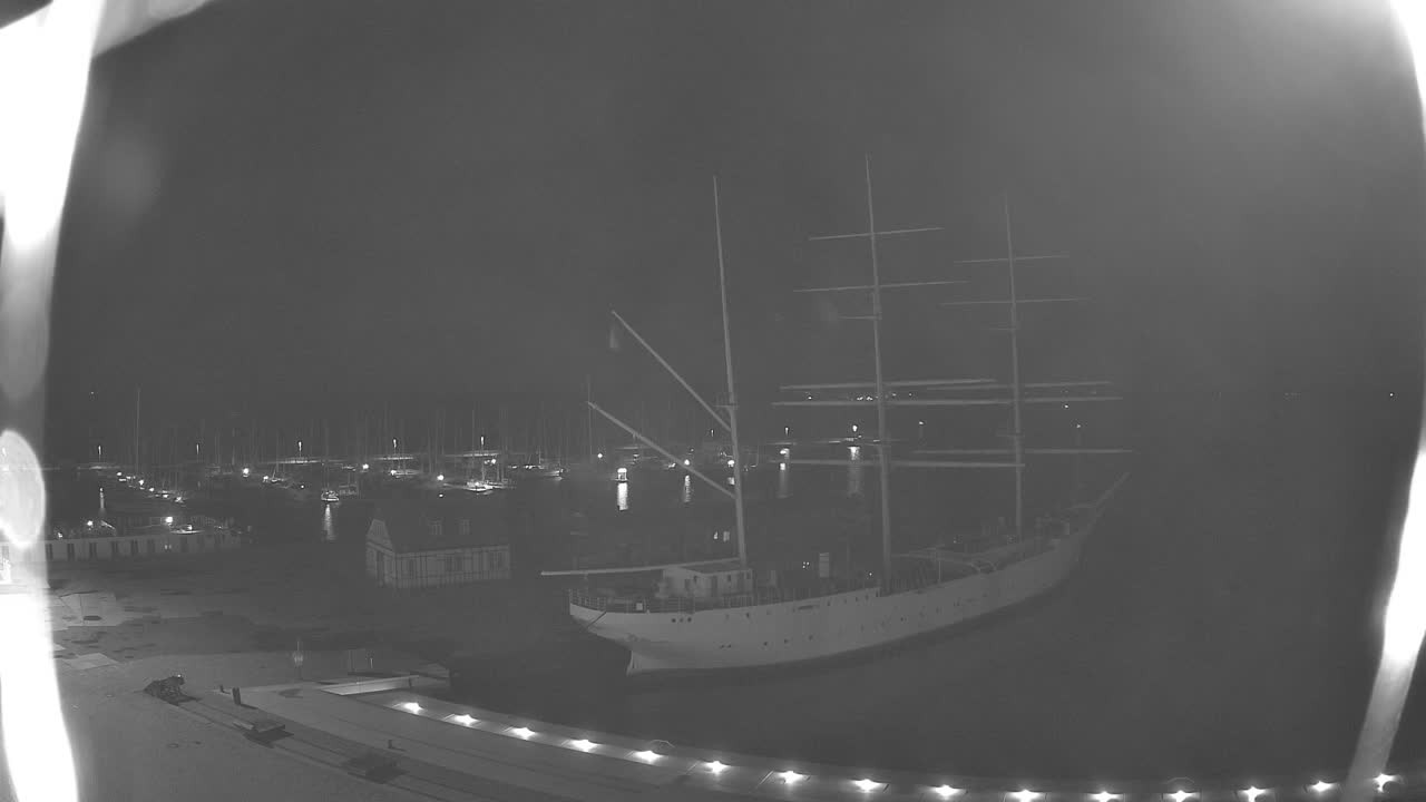Archiv Foto Webcam Stralsund am Yachthafen