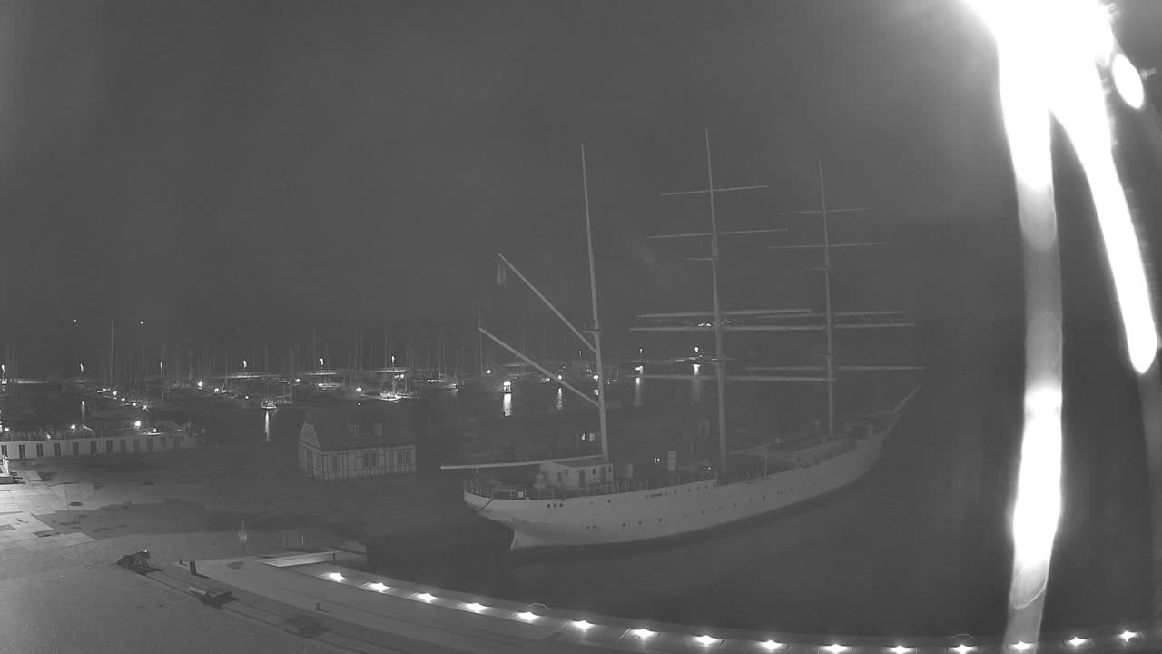 Archiv Foto Webcam Stralsund am Yachthafen