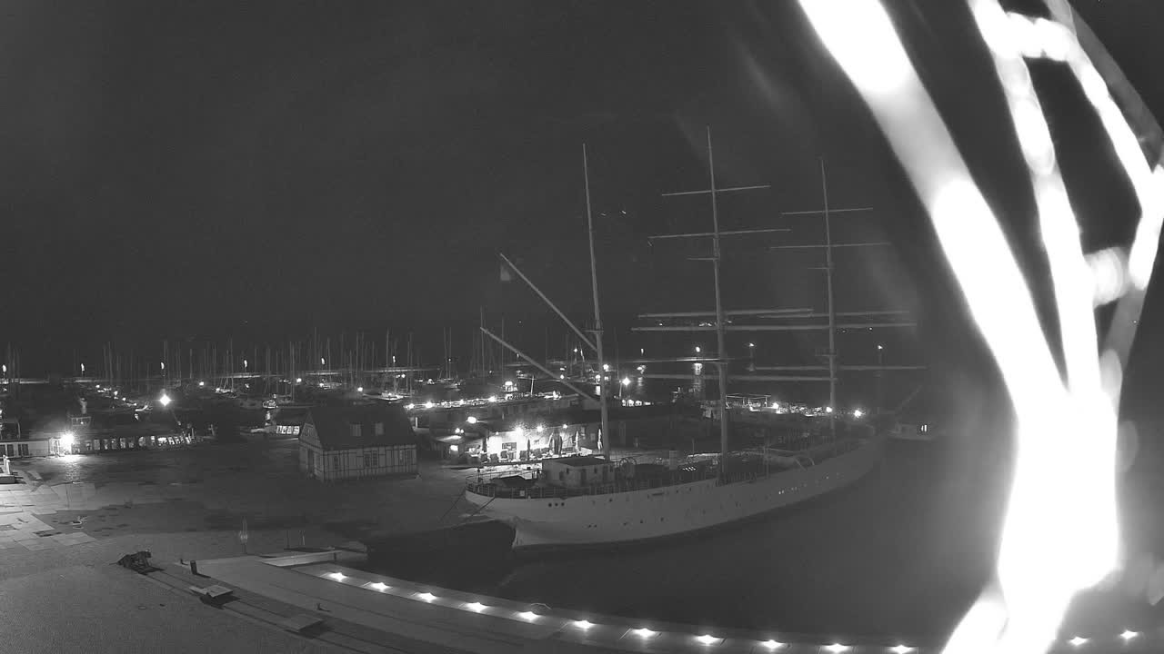 Archiv Foto Webcam Stralsund am Yachthafen