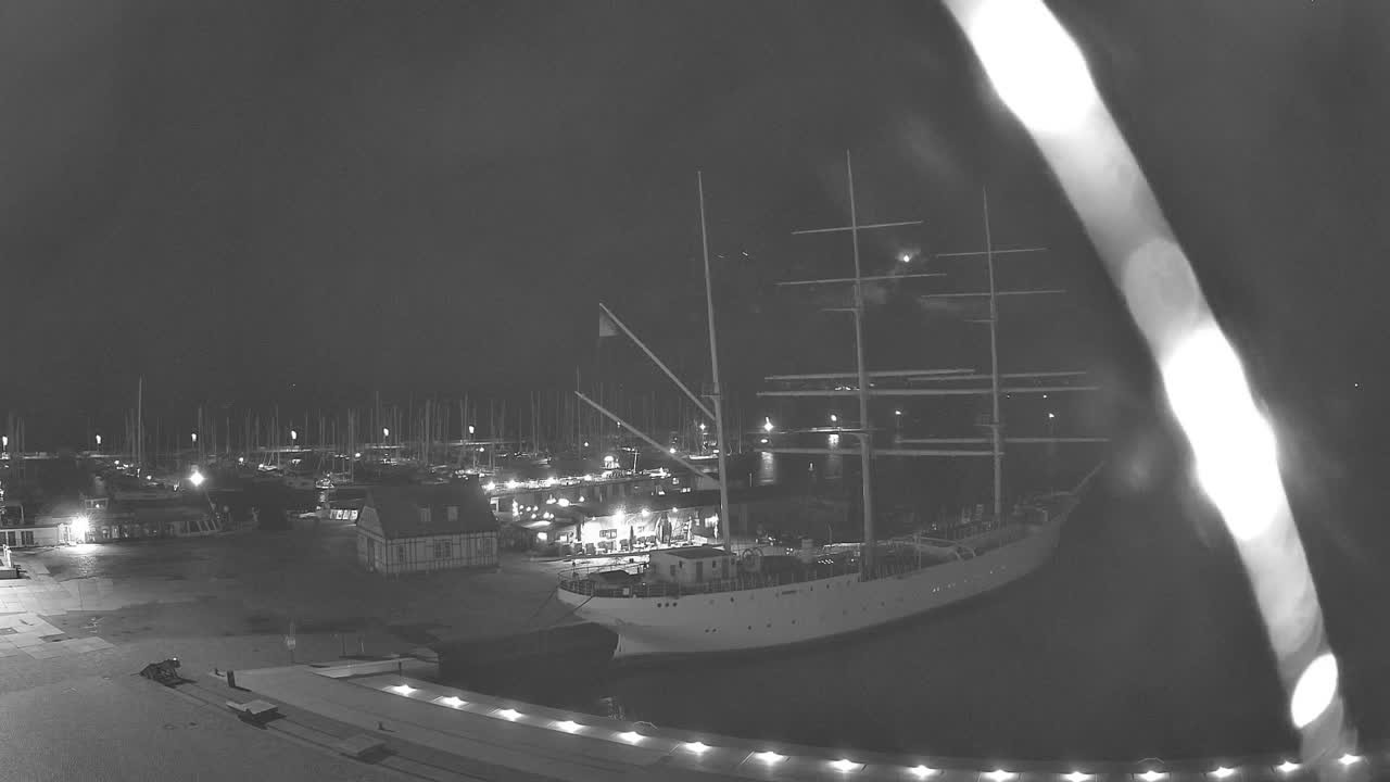 Archiv Foto Webcam Stralsund am Yachthafen