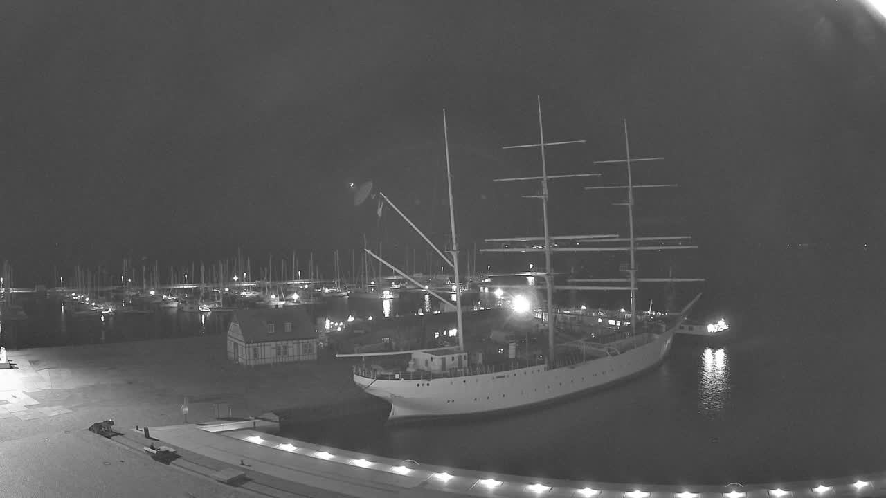 Archiv Foto Webcam Stralsund am Yachthafen