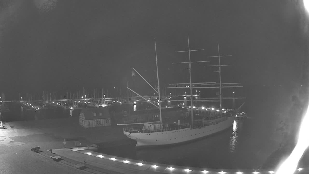 Archiv Foto Webcam Stralsund am Yachthafen