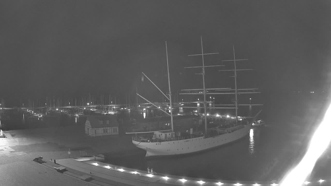 Archiv Foto Webcam Stralsund am Yachthafen