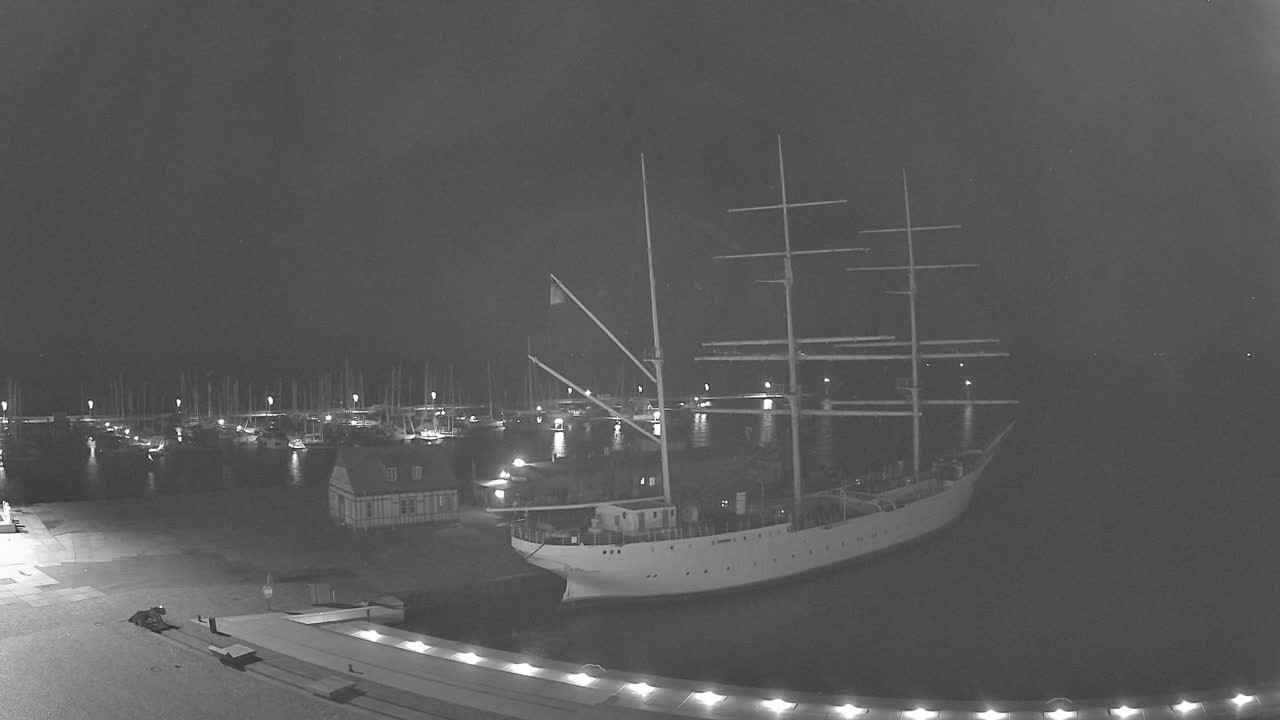 Archiv Foto Webcam Stralsund am Yachthafen