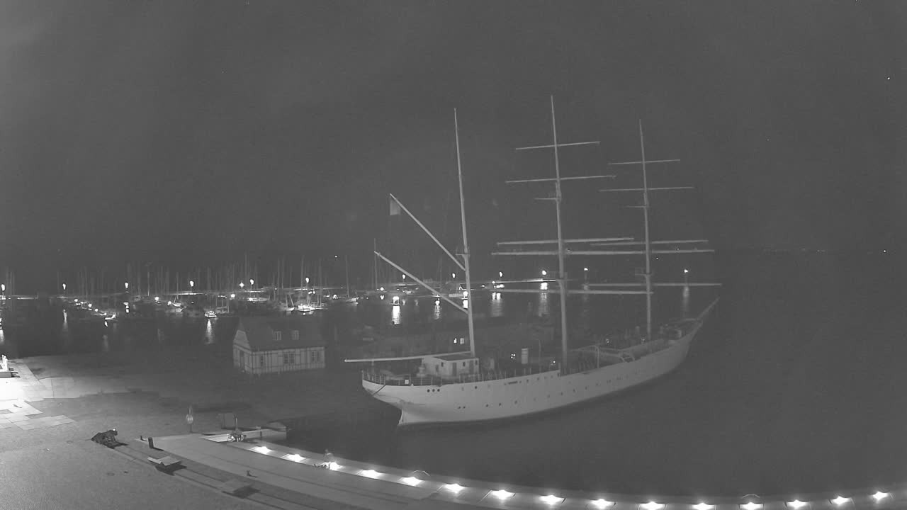 Archiv Foto Webcam Stralsund am Yachthafen