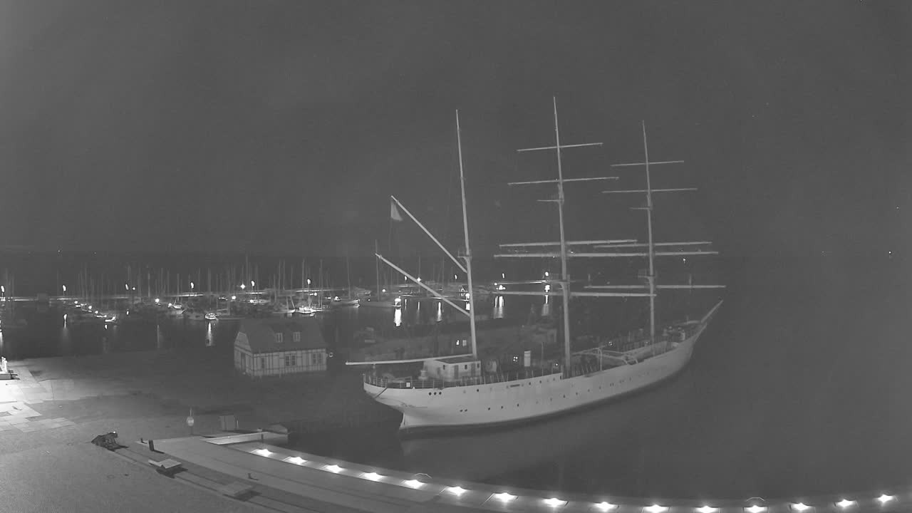 Archiv Foto Webcam Stralsund am Yachthafen