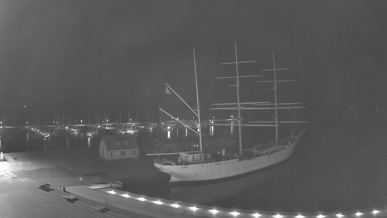 Archiv Foto Webcam Stralsund am Yachthafen