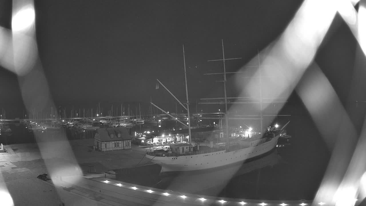 Archiv Foto Webcam Stralsund am Yachthafen