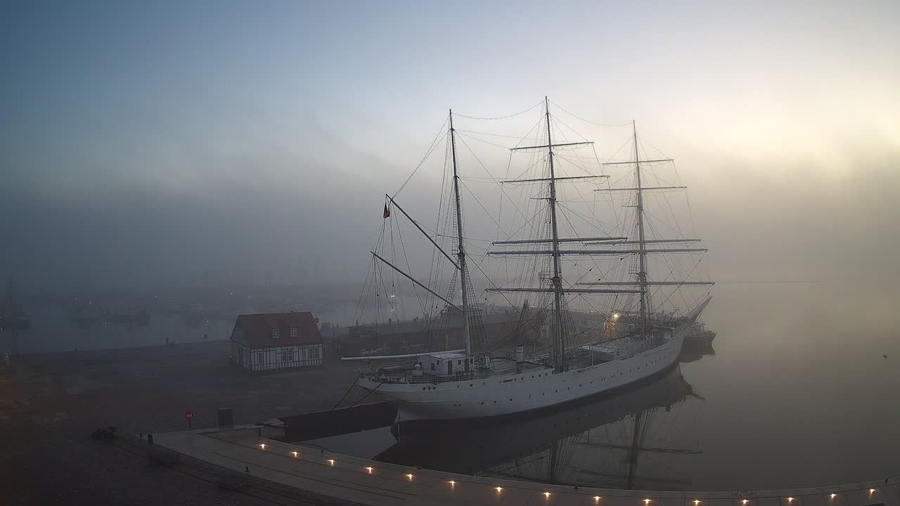 Archiv Foto Webcam Stralsund am Yachthafen