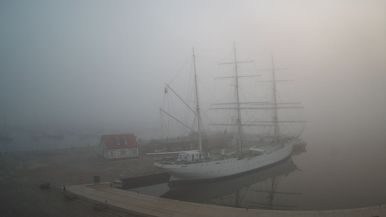 Archiv Foto Webcam Stralsund am Yachthafen